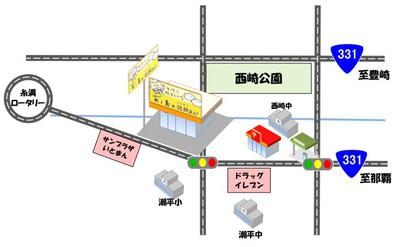 改めまして、福朗まんの地図です