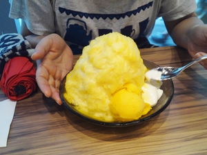 フルーツかき氷